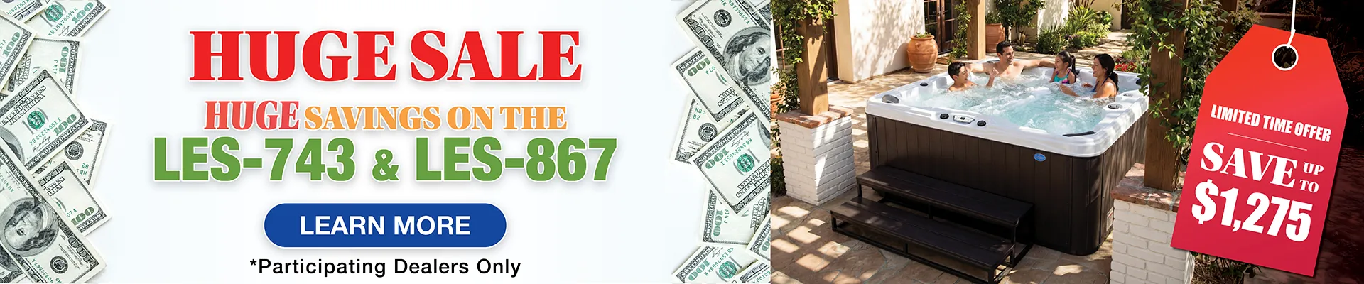 Calspas hot tub being used in a family setting - Kansas City